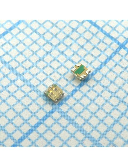 KPTB-1615ESGC, светодиод smd 1,6х1,5мм/красный/625нм/8-15мкд - зеленый/568нм/5-12мкд/прозрачный/120°