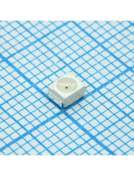 KA-3528SYCKT, светодиод smd 3,5х2,8мм/желтый/588нм/70-200мкд/прозрачный/120°