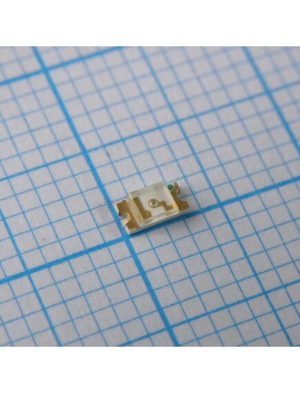FYLS-1206GC, светодиод smd 3,2х1,6мм/зеленый/525нм/20мкд/прозрачный/140°