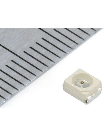 KA-3528SURC, светодиод smd 3,5х2,8мм/красный/628нм/110-230мкд/прозрачный/120°