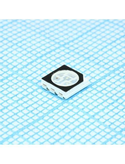 FYLS-5050RGB, светодиод smd 5х5мм/красный/630нм/600мкд - зеленый/525нм/1300мкд - синий/470нм/400мкд/прозрачный/120°, изображение 2