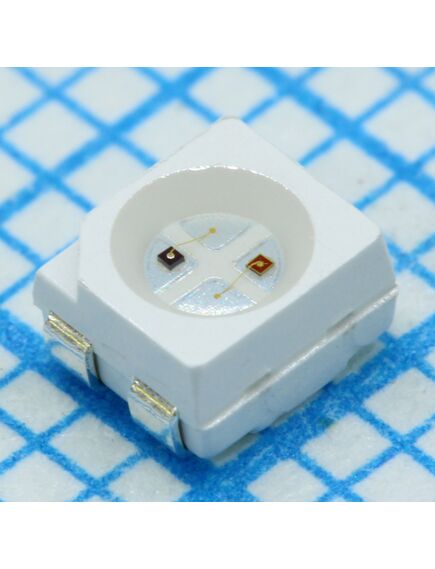 FYLS-3528URUGC-ACAC, светодиод smd 3,5х2,8мм/красный/631нм/500мкд - зеленый/574нм/350мкд/прозрачный/110°