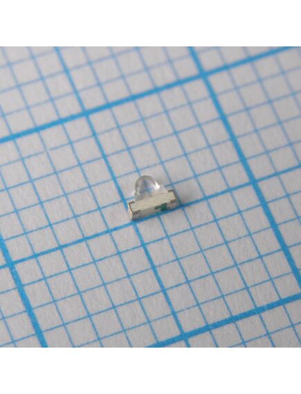 KPDA-1806ZGCK, светодиод smd 1,8х0,6мм/зеленый/535нм/1900-3200мкд/прозрачный/25°/угловой