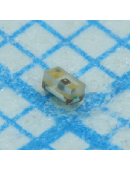 FYLS-0402UGC, светодиод smd 1х0.5x0.35мм/зеленый/570нм/40мкд/прозрачный/130°
