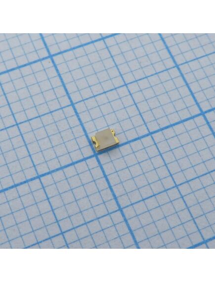 HSMY-C170, светодиод smd 2х1,25мм/желтый/586нм/2.8-8мкд/прозрачный/170°, изображение 2