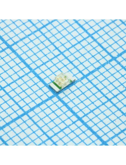 KPTR-3216ZGC, светодиод smd 3,2х1,6мм/зеленый/525нм/300-600мкд/прозрачный/140°