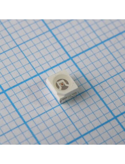 FYLS-3528UYC, светодиод smd 3,5х2,8мм/желтый/590нм/600мкд/прозрачный/120°