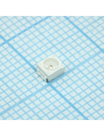 KA-3528SURCK, светодиод smd 3,5х2,8мм/красный/635нм/70-200мкд/прозрачный/120°