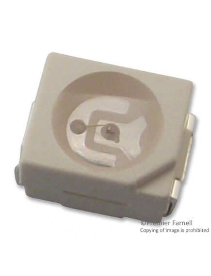KA-3528YC, светодиод smd 3,5х2,8мм/желтый/588нм/8-20мкд/прозрачный/120°