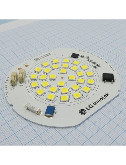 AC D/L 2300lm, модуль led 24w/ 5000k/ uin=220...230v (ac)/ 2450lm / cri=80/ d=88.0x 78.0mm/120°
