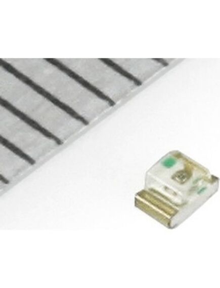 KP-2012VGC-A, светодиод smd 2х1,25мм/зеленый/520нм/50-100мкд/прозрачный/120°