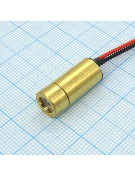 LM9R-cross-5V, лазерный модуль 9мм, крест красный, 5в 650нм 5мвт