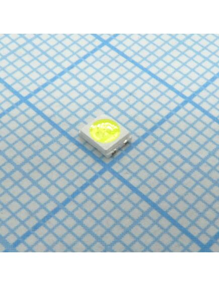 LED 2835 6V 1,2W 90Lm W-, широкая площадка - катод(-); 12000k