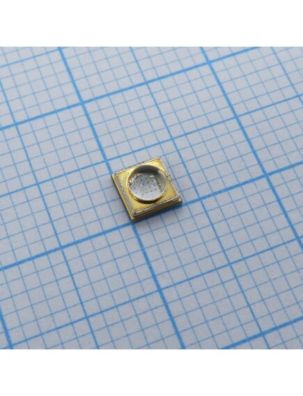 CMH235A2V112Z1, ультрафиолетовый светодиод smd 3,7х3,7мм/385нм/мощность излучения 1491-1860мвт при 1000ма/3.4-4.2в/45° максимальный ток 1200ма