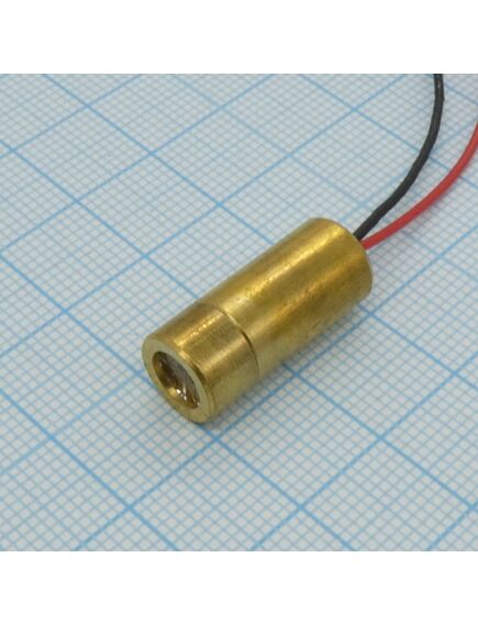 LM9R-cross-3V, лазерный модуль 9мм, крест красный, 3в 650нм 5мвт