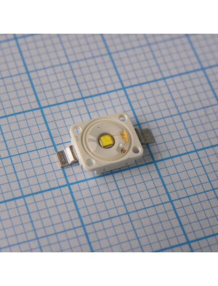 LWW5AM-KZLX-7K8L, светодиод smd 10х10мм/белый/5600к/130лм/28400мкд/прозрачный/170°/3,2в/350ма