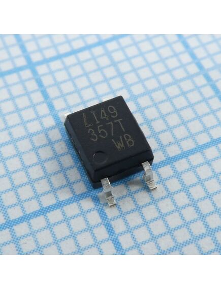 LTV-357T-B, оптопара транзисторная одноканальная 3.75кв /35в 0.05a кус=130...260% 0.17вт -30...+110°c