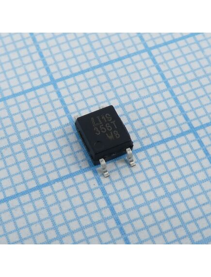 LTV-356T-B, оптопара транзисторная одноканальная 3.75кв /80в 0.05a кус=130...260% 0.17вт -30...+110°c
