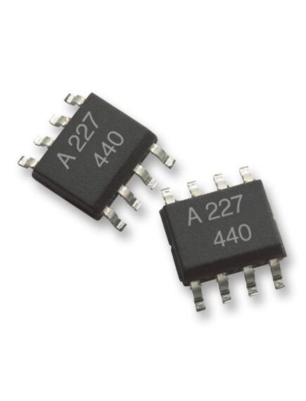 ACPL-227-56BE, оптопара транзисторный выход, 3кв, soic-8