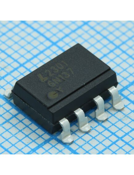 ACPL-827-36CE, оптоизолятор 5кв двухканальный транзисторный выход 8smd