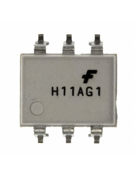 H11AG1SR2M, оптоизолятор 7.5кв транзисторный выход c выводом базы 6smd