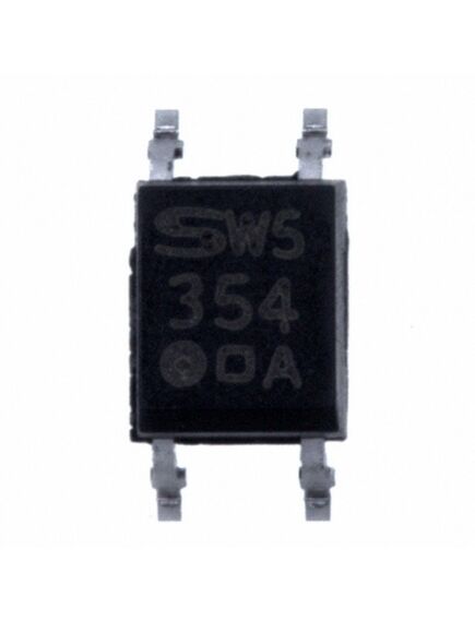 PC354N1J000F, оптоизолятор 3.75кв транзисторный выход 4-smd