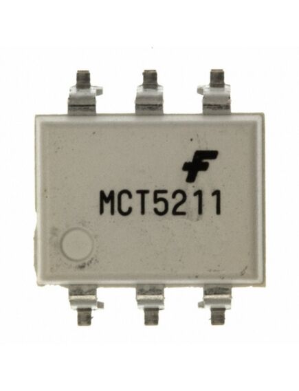 MCT5211SR2M, оптоизолятор 7.5кв транзисторный выход c выводом базы 6smd