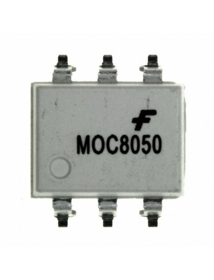 MOC8050SR2M, оптоизолятор 7.5кв с транзистором дарлингтона 6-smd