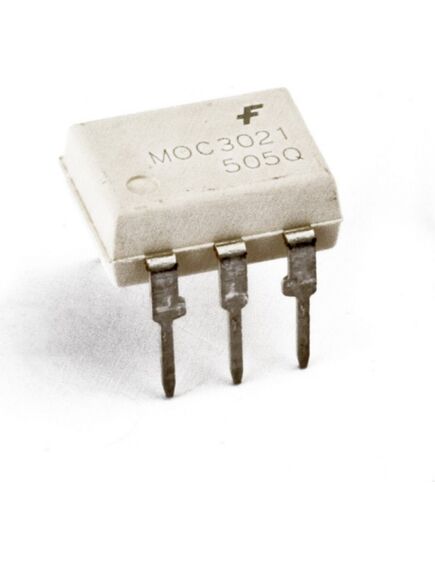 MOC3022M, оптопара симисторная одноканальная изоляция 4.17кв напряжение 400в 0.010a 0.33вт -40...+85°с