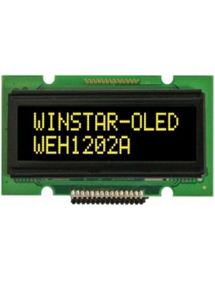 WEH001202ALPP5N00000, oled символьный 12x2 (1202a)