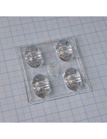 C15135_STRADA-2X2-T1, групповая квадратная линза 50х50мм для 4 led размером до 5050