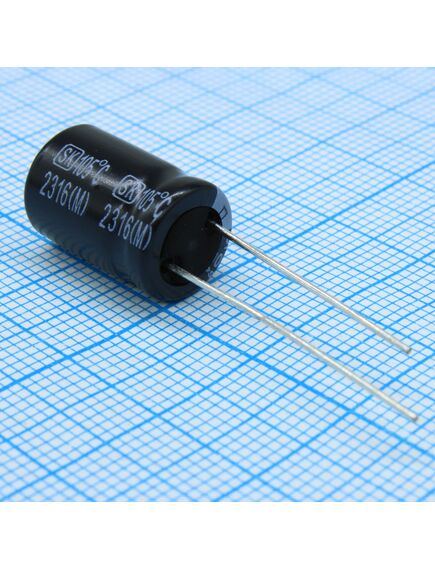 SK035M471G15TKKKS00R, конденсатор радиальный 470мкф 35в ±20% 10х15мм 105°c