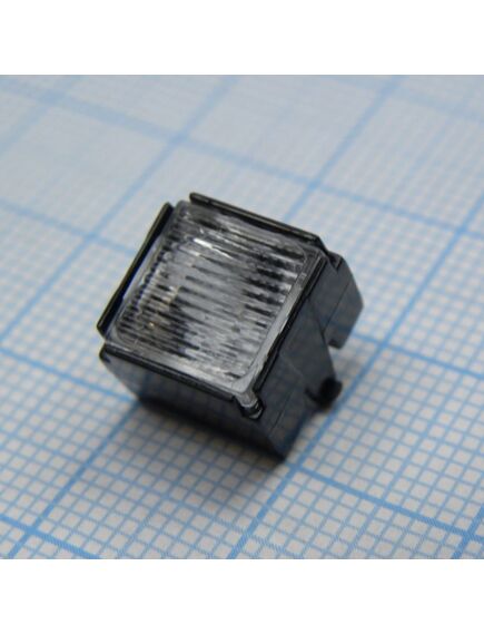 CP12942_LARISA-O-CLIP8, линза для osram oslon 40° x 22°/ lg lemwa33x 38° x 28° 9.9x9.9 mm h:7.5 mm