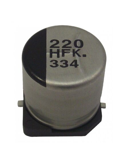 EEEFC1V3R3R, конденсатор алюминиевый электролитический 3.3мкф 35в ±20% (4х5.4мм) для поверхностного монтажа 60ма 1000час 105°с автомобильного применения лента на катушке