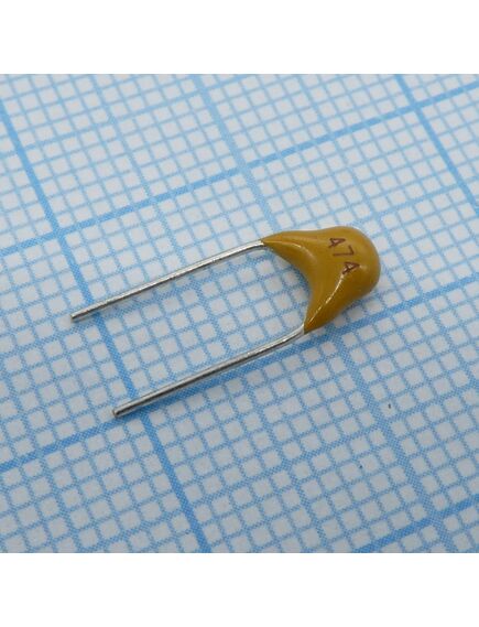 TS170R1H474MSBFB0R, конденсатор керамический многослойный 0.47мкф 50в y5v ±20% радиальный 5.08мм 85°c россыпь