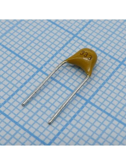 TS170R1H333MSBFB0R, конденсатор керамический многослойный 0.033мкф 50в y5v ±20% радиальный 5.08мм 85°c россыпь