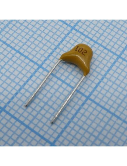 TS170R1H102KSBBB0R, конденсатор керамический многослойный 1000пф 50в x7r ±10% радиальный 5.08мм 125°c россыпь