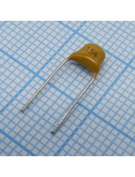 TS170R1H154MSBFB0R, конденсатор керамический многослойный 0.15мкф 50в y5v ±20% радиальный 5.08мм 85°c россыпь