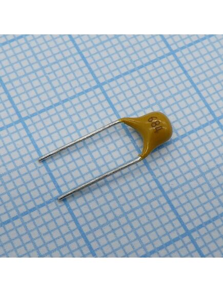 TS170R1H684MSBFB0R, конденсатор керамический многослойный 0.68мкф 50в y5v ±20% радиальный 5.08мм 85°c россыпь
