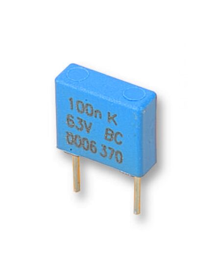 BFC237021333, пленочный конденсатор 0,033мкф 100vdc/63vac ±10% 7,2х2,5х6,5мм 105°c