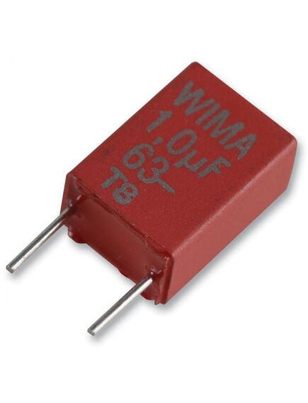 MKS2D032201C00KSSD, конденсатор металлоплёночный полиэтилентерефталатный 0.22мкф 100в ±10% (7.2х3.5х8.5мм) шаг выводов 5мм 125°с автомобильного применения