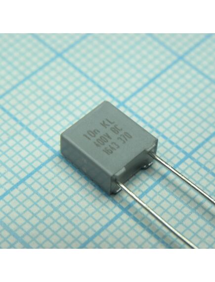 BFC237065103, пленочный конденсатор 0,01мкф 400vdc/220vac ±10% 7,2х3,5х8мм 105°c