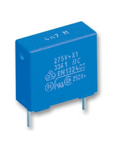 BFC233610224, пленочный конденсатор x1 0,22мкф 630vdc/275vac ±20% 26х10х19,5мм 105°c