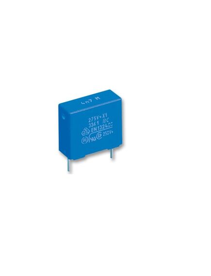 BFC233620103, пленочный конденсатор x2 0,01мкф 630vdc/310vac ±20% 12,5х4х10мм 110°c