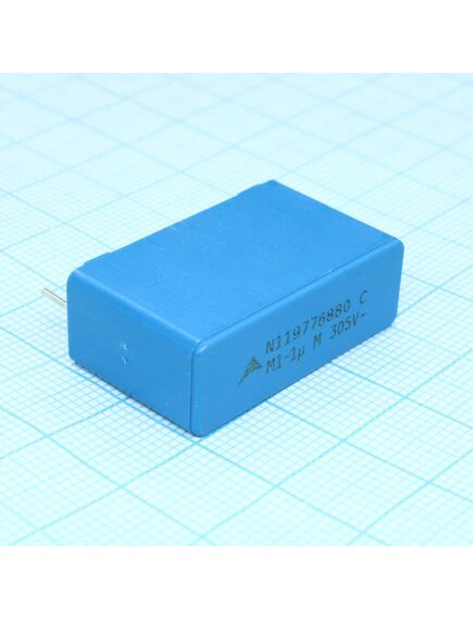 B32924C3105M, 305vac 1µf ±20% e: 27,5 мм 110°c x2 class конденсатор подавления эмп bulk, изображение 2