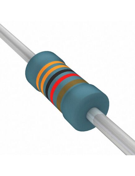 MBB02070C3302FCT00, резистор металлопленочный 0.6вт 33ком ±1% ±50ppm/k с аксиальными выводами