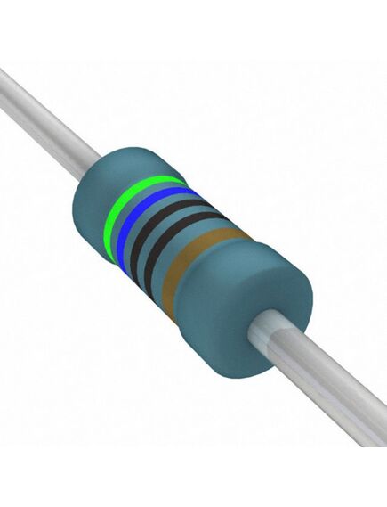 MBB02070C5600FC100, резистор металлопленочный 0.6вт 560 ом ±1% ±50ppm/k с аксиальными выводами