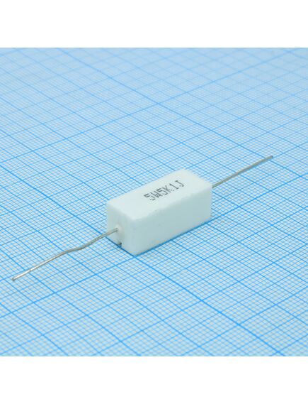 RX27-1 390 ОМ 5W 5% / SQP5, мощный постоянный резистор xin hua rx27-1 390 ом 5w 5% / sqp5, керамо-цементный корпус