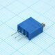 TSR-3296W-101R, потенциометр многооборотный керметный 100ом 0.5вт ±10% 30 ±2 оборотов, (9.5 x 5 x 11.5мм), изображение 2