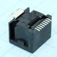 1-338088-6, разъем rj45, розетка на плату, 8p8c, монтаж: поверхностный, изображение 3
